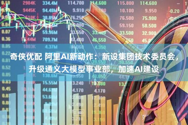 奇侠优配 阿里AI新动作：新设集团技术委员会，升级通义大模型事业部，加速AI建设